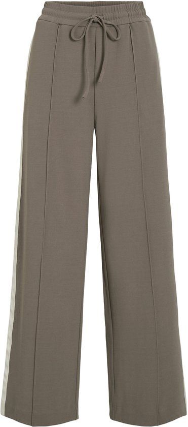 Vila Broek Viclua Hw Wide Track Pants 14114455 Falcon/birch Dames Maat - L