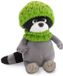 ORANGE TOYS Knuffel - Wasbeer Met Groene Muts