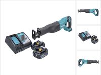 Makita DJR 186 RF batterie scie sabre 18 V + 2x batterie 3,0 Ah + chargeur