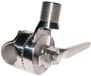 Marine Town Support de tube d'antenne pivotant en acier inoxydable Argent 25 mm