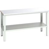 Bott WerkBank Cubio staal met legbord - 2000x900x740-1140mm