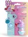 Martinelia Sleutelhanger- LIPPENBALSEM- Eenhoorn- lange tong-sleutelhanger