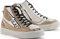 Alpinestars Stella Stated Flair Dames Motorschoenen - Leer - Wit/Beige