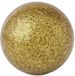 Play Contact Boule à paillettes PVC doré