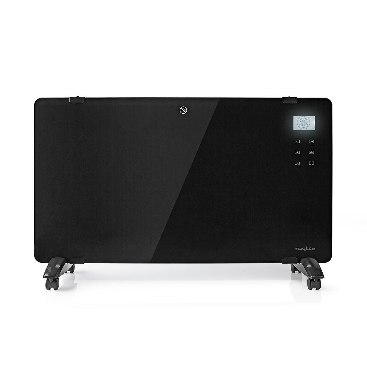 Nedis HTPL20FBK - Convector Elektrisch Verwarmingstoestel - Zwart