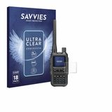 Savvies - Screenprotector voor Baofeng UV5RMINI - Folie Beschermfolie transparant 18 Stuks