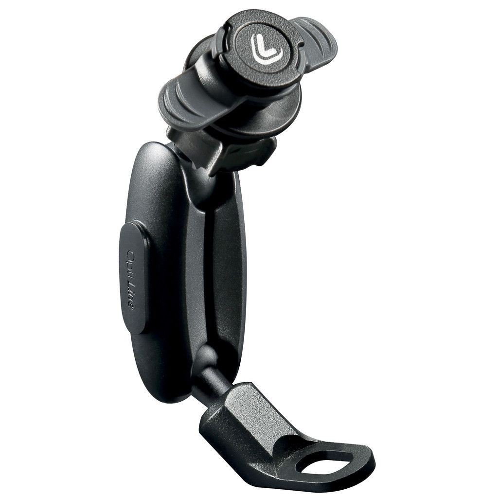 Titan Opti-Pole Orbit lamp, spiegel en schroefvaste bevestiging