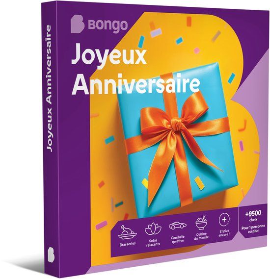 Bongo Bon - Joyeux Anniversaire - Cadeaukaart