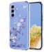 Samsung Coque Samsung Galaxy A57 en TPU à motif floral - Violet
