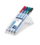 STAEDTLER Lumocolor Correctable stiftenset - 0,6MM - box 4 kleuren