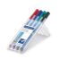 STAEDTLER Lumocolor Correctable stiftenset - 0,6MM - box 4 kleuren