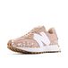 New Balance Sneakers laag '327' poederroze / wit