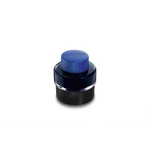 LAMY T 51 inkt 828 – inktvat met restverzamelbak in de kleur blauw (uitwisbaar) – 30 ml