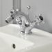 Elizabeth Mélangeur Bidet Rétro Monotrou - Robinet Vintage - Chromé Noir