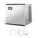 VEVOR Machine à glaçons Capacité 226,8 kg/24 h Tête uniquement, Appareil de préparation de glaçons avec fonction autonettoyage, en acier inoxydable, avec panneau de commande intelligent, cuisine bar