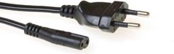 ACT Netsnoer Euro male - C7 female Noir 1 m AK5417