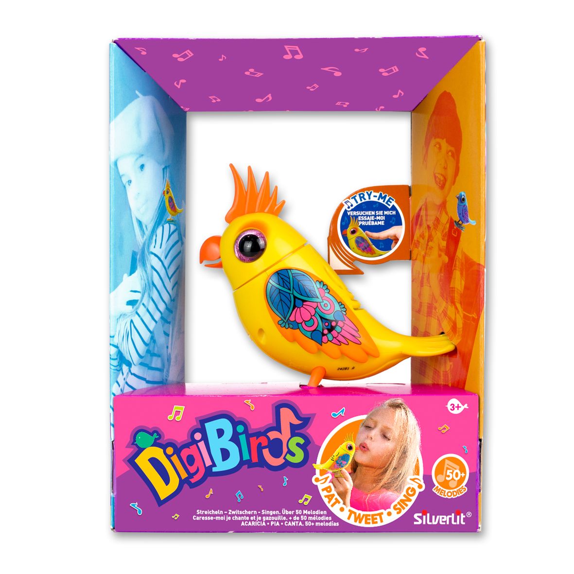 Silverlit DigiBirds Single Cockatoo - SL88601 - 3+ jaar