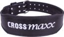 Lifemaxx Crossmaxx Weightlifting Belt - S - Zwart - Leer