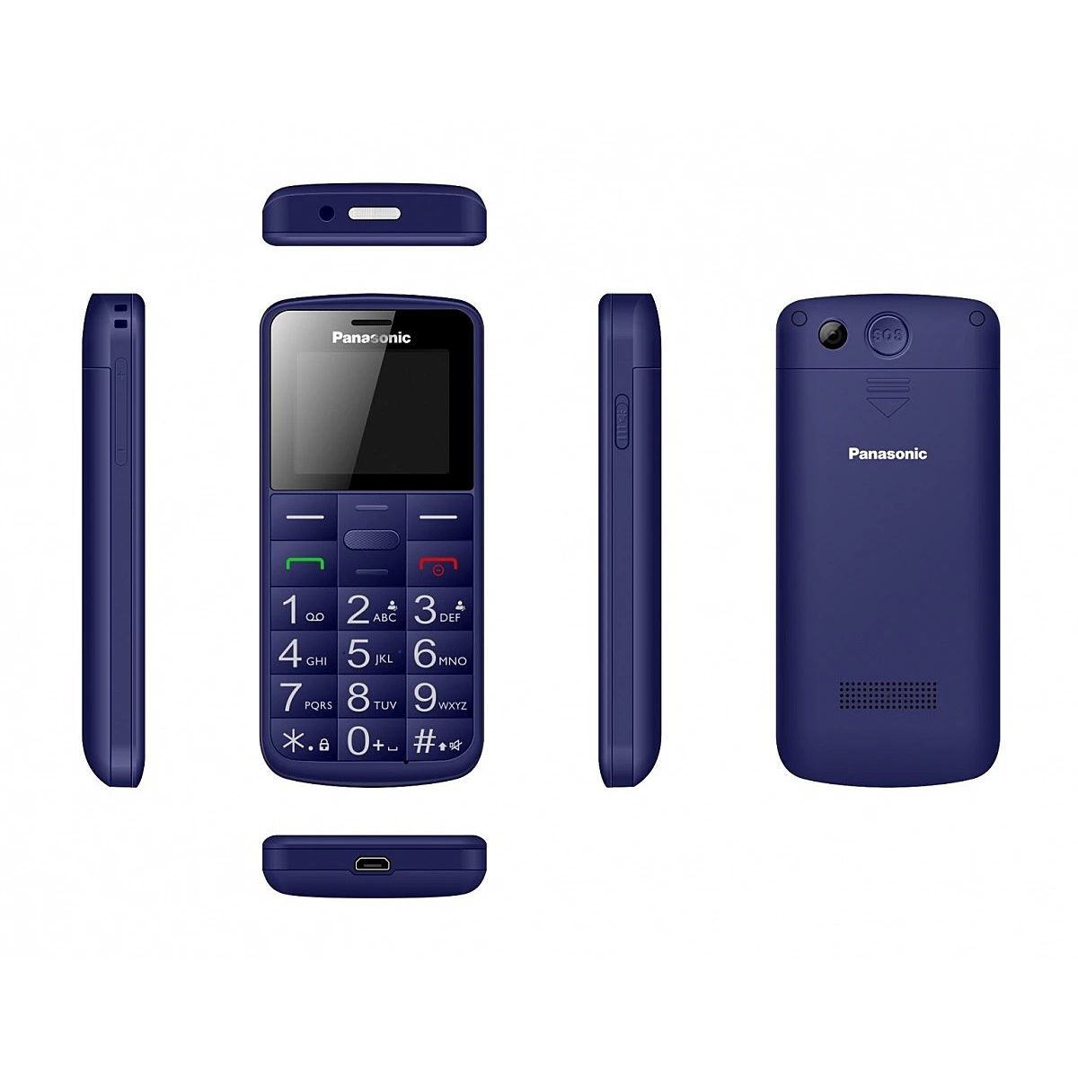 Panasonic KX-TU110 - Blauw - Basistelefoon