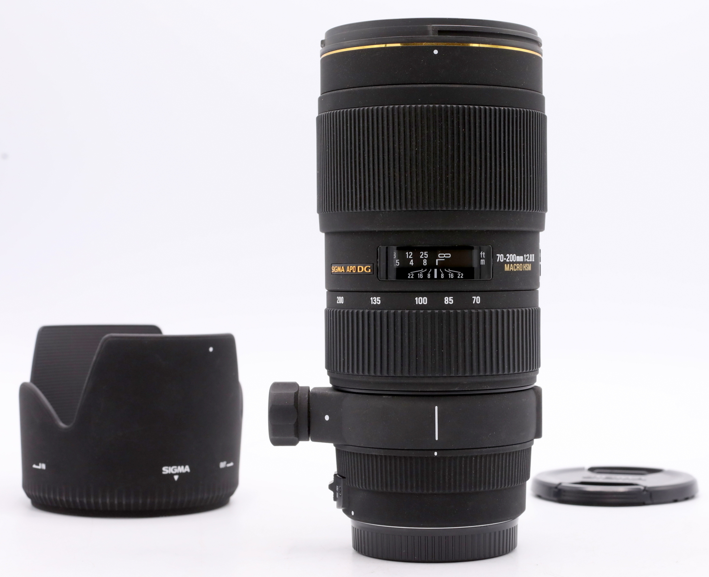 Sigma 70-200 mm F2.8 DG EX HSM II Macro 77 mm filter (geschikt voor Canon EF) zwart