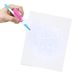 Paladone WeCool Magic Trace Officiële lichtgevende starterset, 16 pagina's om te tekenen, 10 markers met dubbele punt, 1 pen met glanzende punt, vanaf 6 jaar