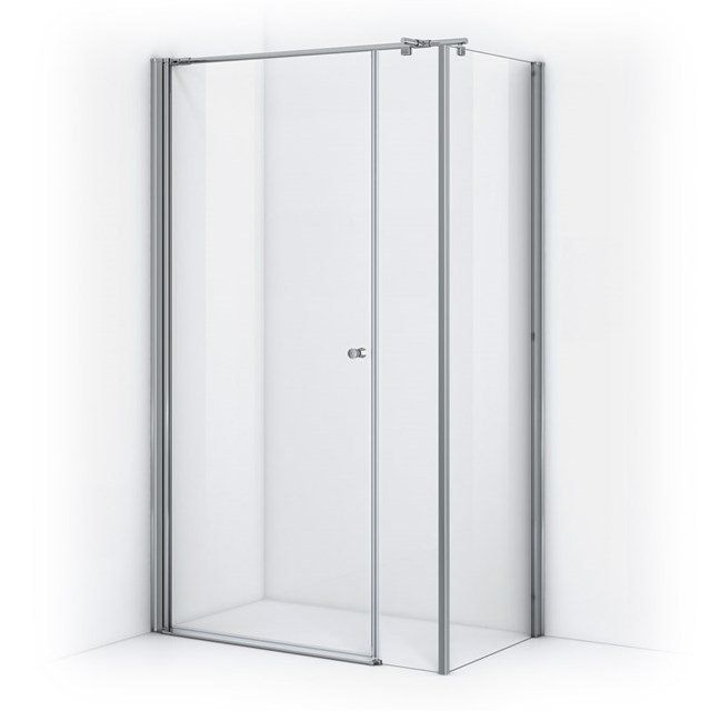 Maxaro Douchecabine 130x60cm Zircon Comfort met Draaideur