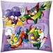 Super Zings coussin décoratif 40 x 40 cm violet