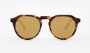 Hawkers Warwick X Lunettes de soleil Rond Havana Brun Or