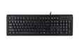 A4Tech KR-92 Universeel USB QWERTY Engels Zwart Toetsenbord