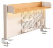 Icecat Organiseur de bureau avec conception à 2 niveaux et étagère de rangement