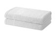 Degrees home Set van 2 badhanddoeken of douchehanddoeken, 100% katoen, 480 g/m², 130 x 65 cm