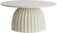 Light & Living Table d'appoint VEGLIA Blanc 70x70x33.5 cm