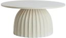 Light & Living Bijzettafel VEGLIA Wit 70x70x33.5 cm