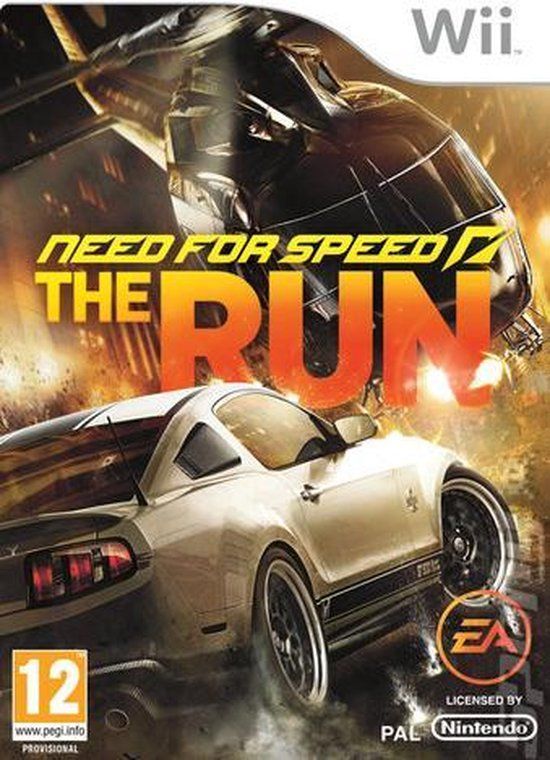 Electronic Arts Need For Speed The Run Nintendo Wii