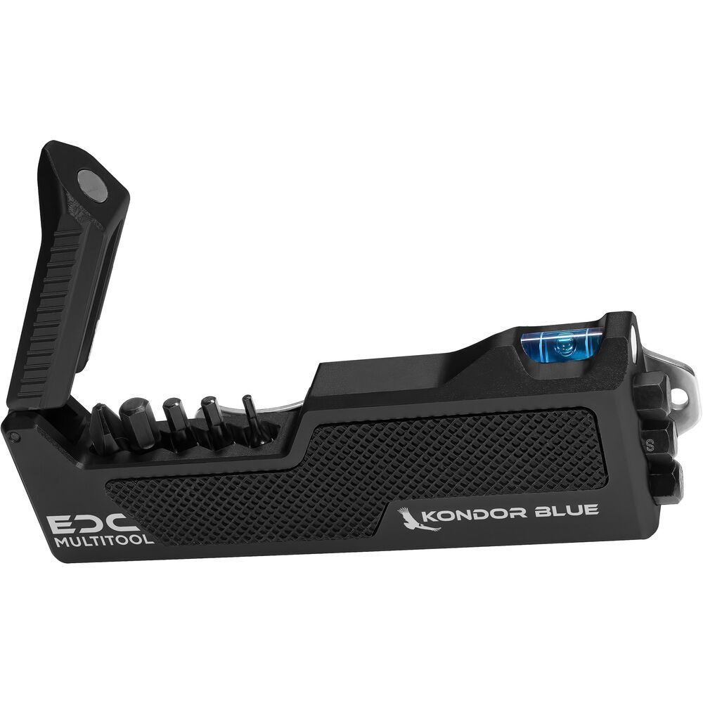 Kondor Blue EDC Multi-Tool Bit Driver V2 Raven Black