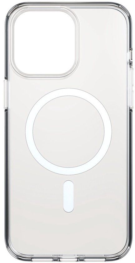 Black Rock Mag Clear Case Cover voor Apple iPhone 15 Pro Max Transparant