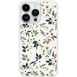 Apple iPhone 14 Flowers Verstevigd hoesje met sublimatie bedrukking