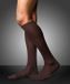 FALKE No. 6 Finest Merino & Silk Kniekousen Heren Bruin - Maat 41-42