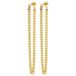 PILGRIM gold plated oorbellen Inner