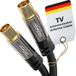 KabelDirekt 4K Antennekabel 7,5m