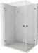 Mexen Lunar-B Duo cabine de douche 75 x 70 , transparent, cuivre brossé