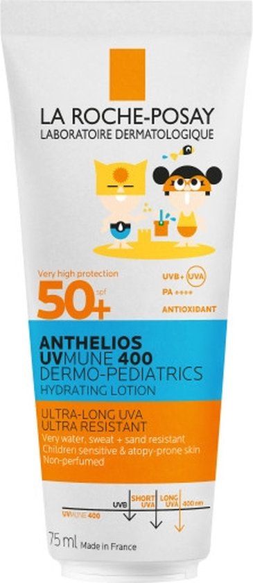 La Roche-Posay Anthelios Kids Hydraterende Zonnebrandmelk SPF50+ - 75ml