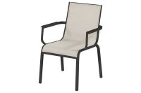 Merkloos Hartman Gina Alu Sling stackable arm chair