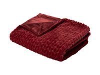 Korb Deken Chevron 130 x 170 cm bordeauxrood