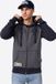 Lonsdale London Slough Gilet à capuche - bleu chiné - XXL