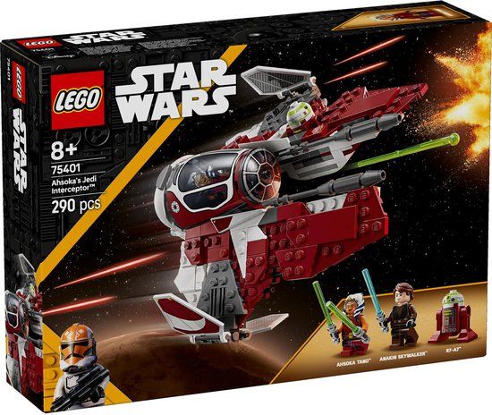 LEGO Star Wars™ Ahsoka's Jedi Interceptor™ 75401 Building Set