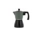 Koffiezetapparaat Bidasoa Koffiezetapparaat 6T Vera Alum INDUC BD | groen, aluminium, mat, 6 kopjes