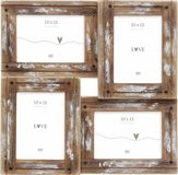 Deknudt Frames multifotolijst S67UD1 P4 - driftwood - 4 foto's 10x15