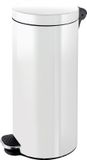 Helit Pedaalemmer met zilverionen coating 'the knight', 30 liter, wit