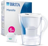 BRITA Marella Cool White Waterfilterkan (2.4L) + 6 MAXTRA PRO Filters